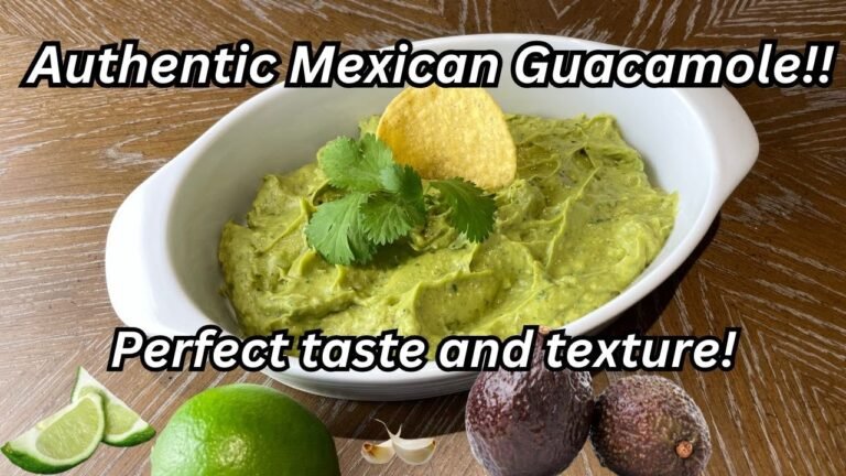 Mexican Food best guacamole