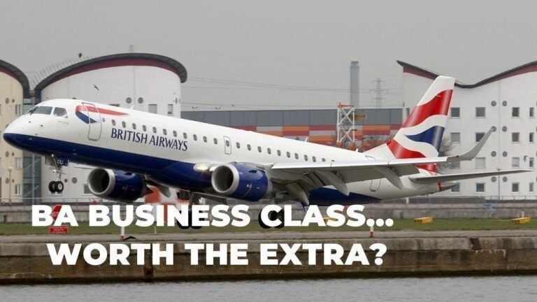 Airplane travel: Business Class Benefits