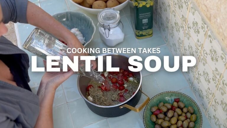 Mediterranean food: Lentil Soup