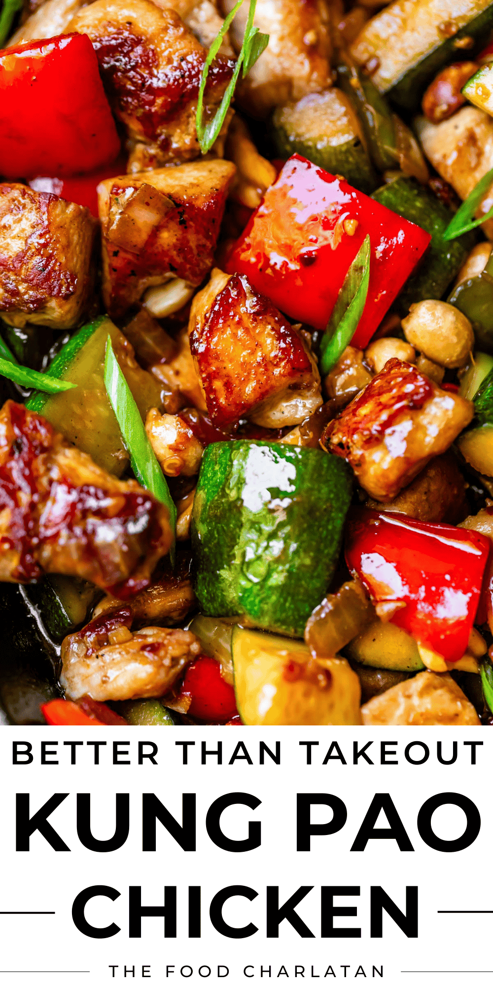 Kung Pao Chicken Recipe from The Food Charlatan
