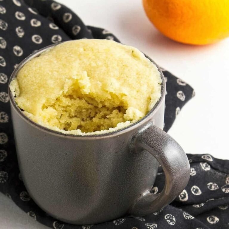 Mediterranean Diet Mug Cake- Olive Oil