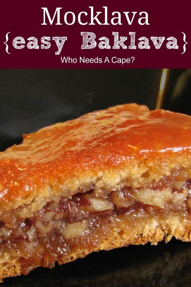 Mocklava {easy Baklava}