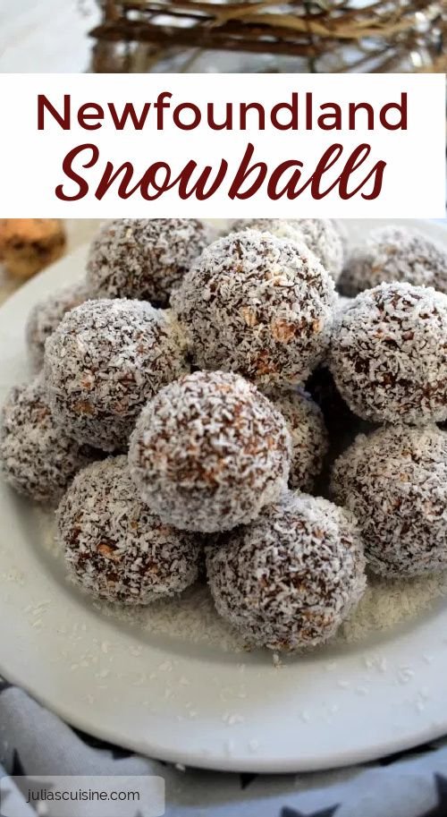 Newfoundland Snowballs