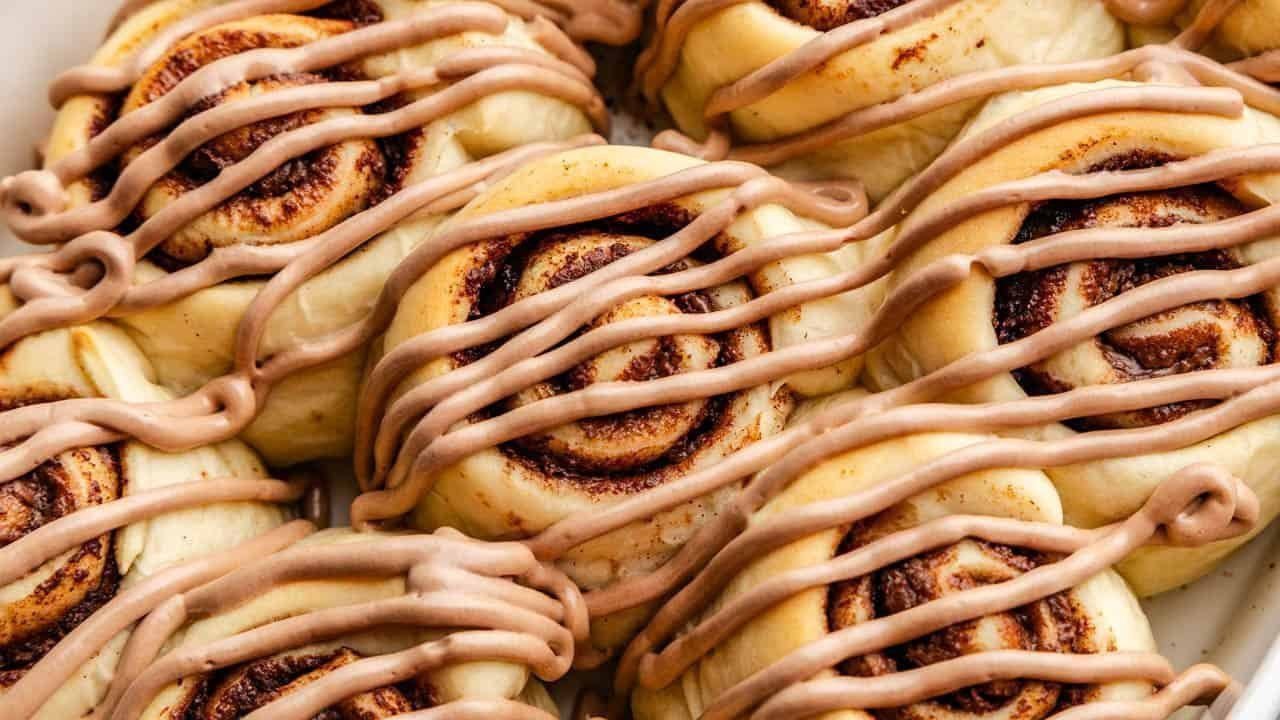 Nutella Cinnamon Rolls - The Stay At Home Chef