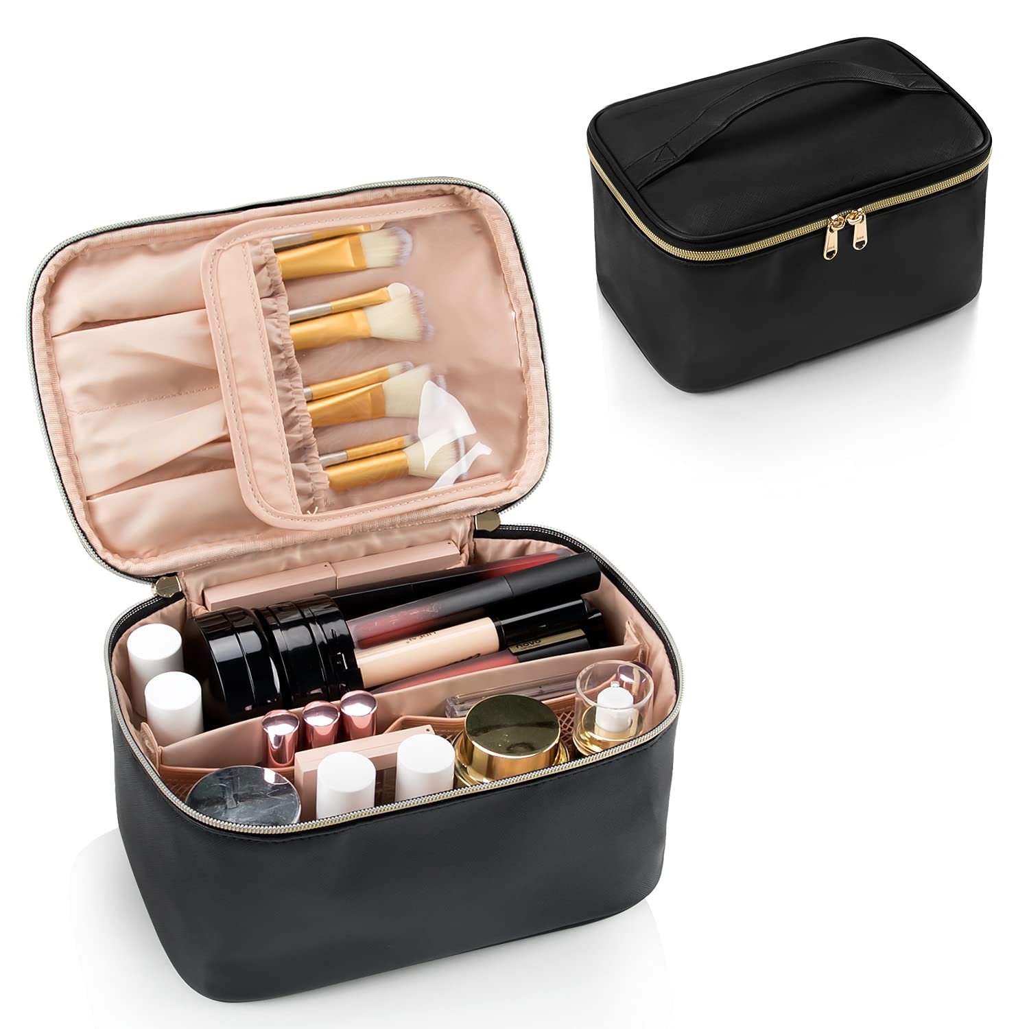 Travel makeup organizer