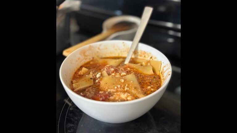 Italian Food Lasagna