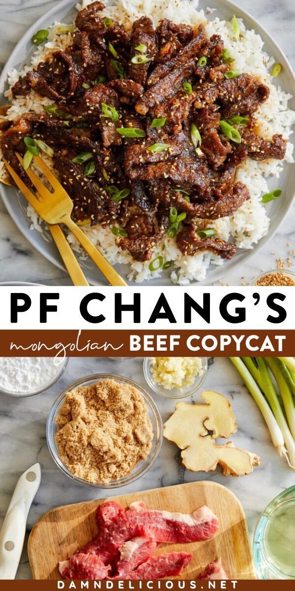 PF CHANG’S MONGOLIAN BEEF COPYCAT RECIPE