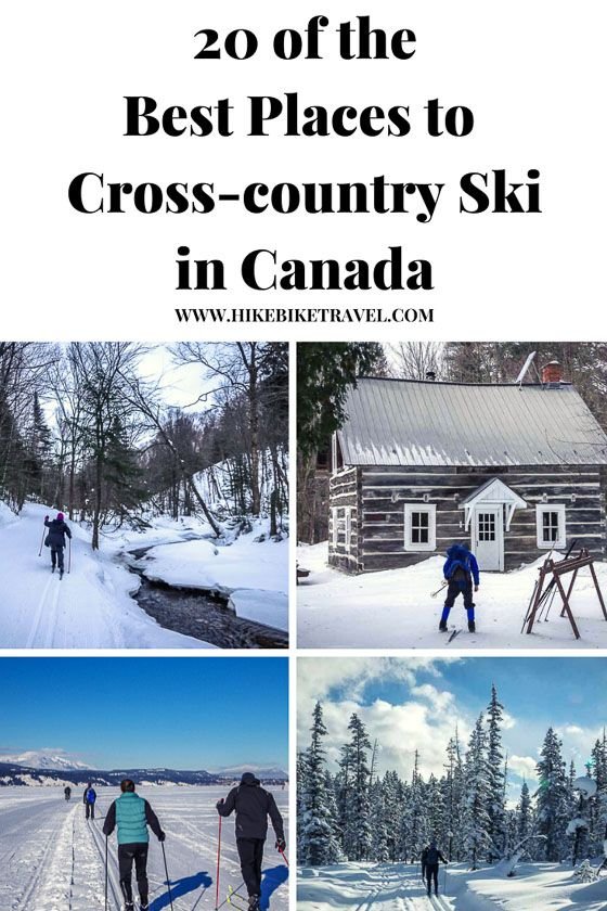Places for Cross-country Skiing in Canada