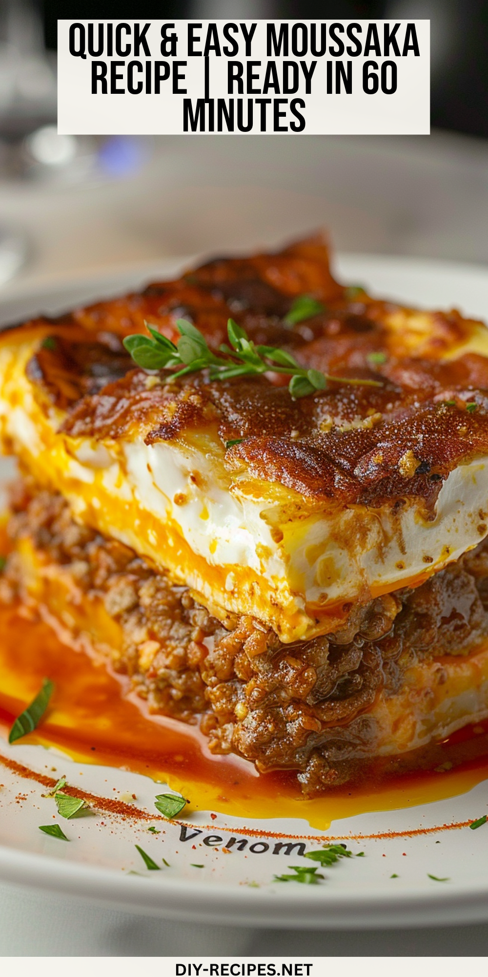 Quick & Easy Moussaka Recipe | Ready in 60 Minutes