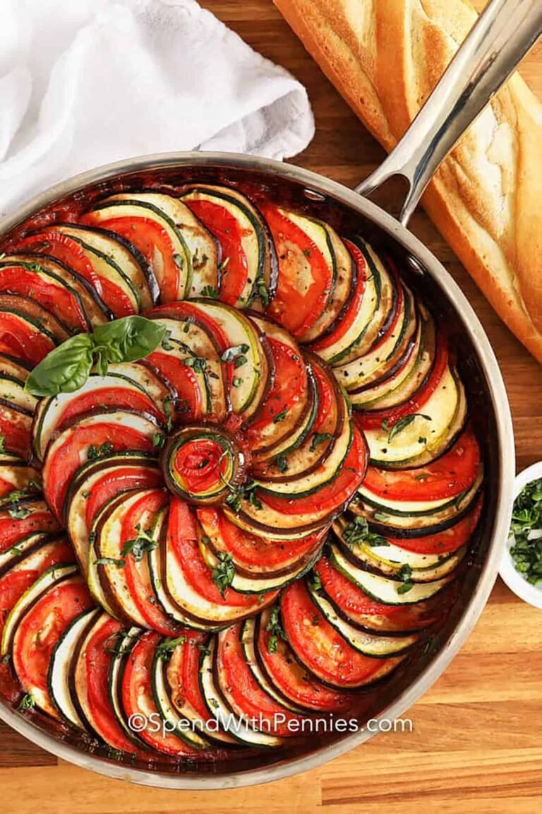 pan of Ratatouille