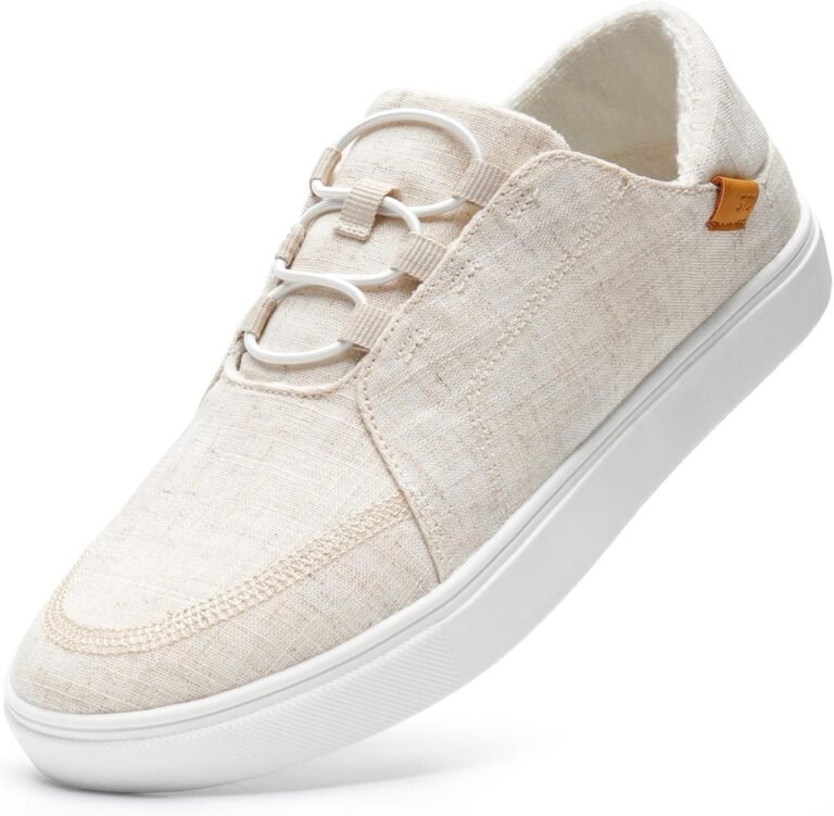 Lightweight canvas shoes