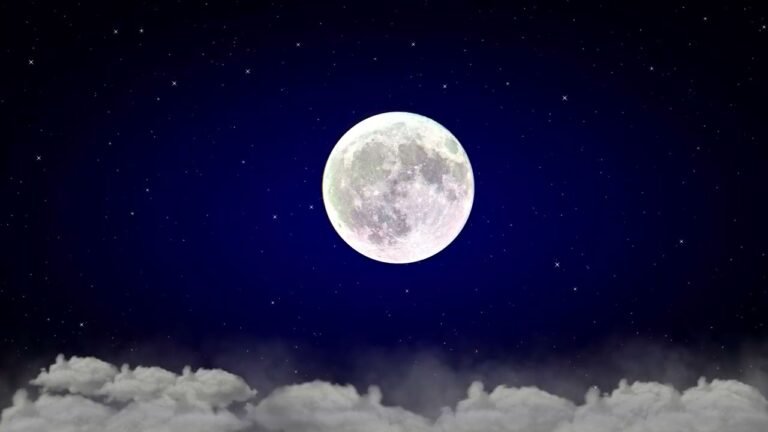 SUPER MOON | Night| Free Stock Footage |
