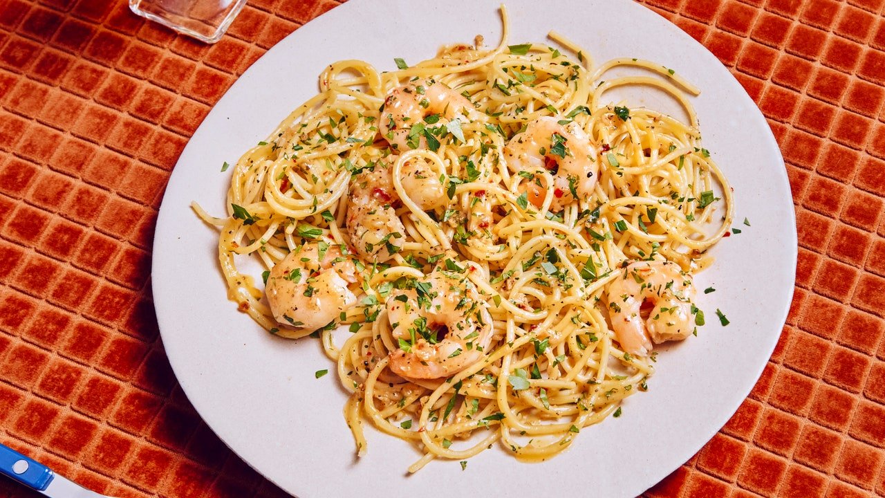 Shrimp Scampi Pasta Recipe | Epicurious