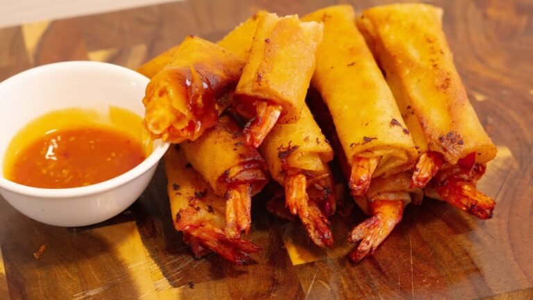 Chinese Food Spring Rolls