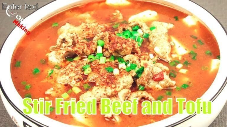 Chinese Food Mapo Tofu