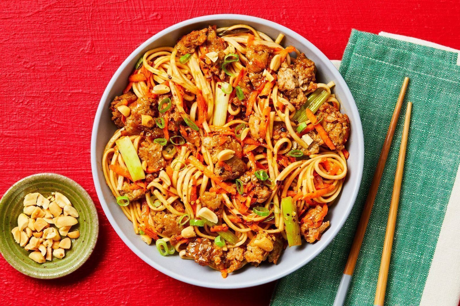 Szechuan Pork Noodle Stir-Fry Recipe | HelloFresh
