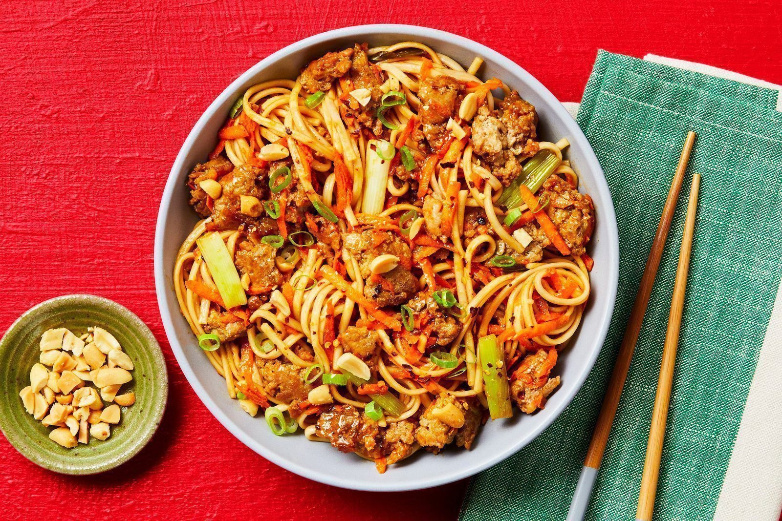 Szechuan Pork Noodle Stir-Fry Recipe | HelloFresh