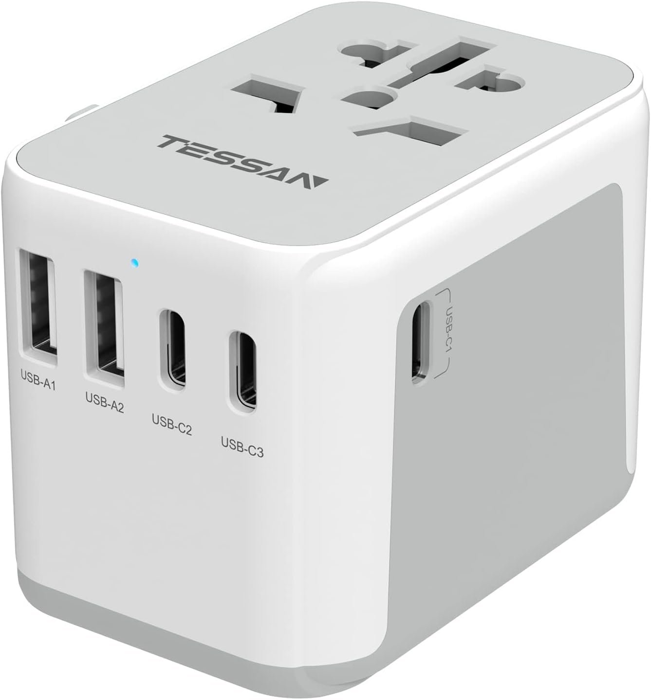 Universal travel adapter for cruise