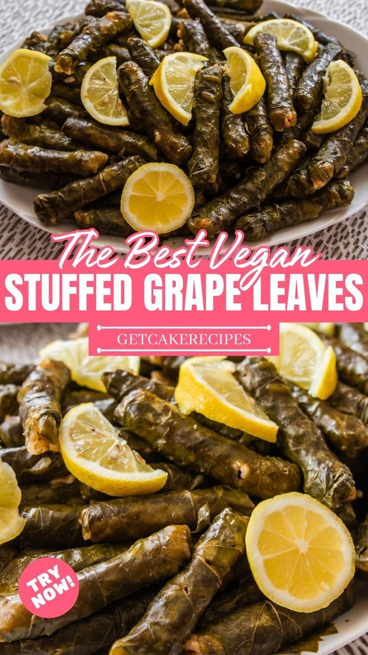 The Best Vegan Stuffed Grape Leaves