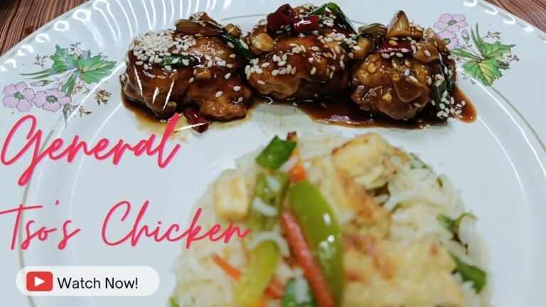 Chinese Food General Tsoʼs Chicken