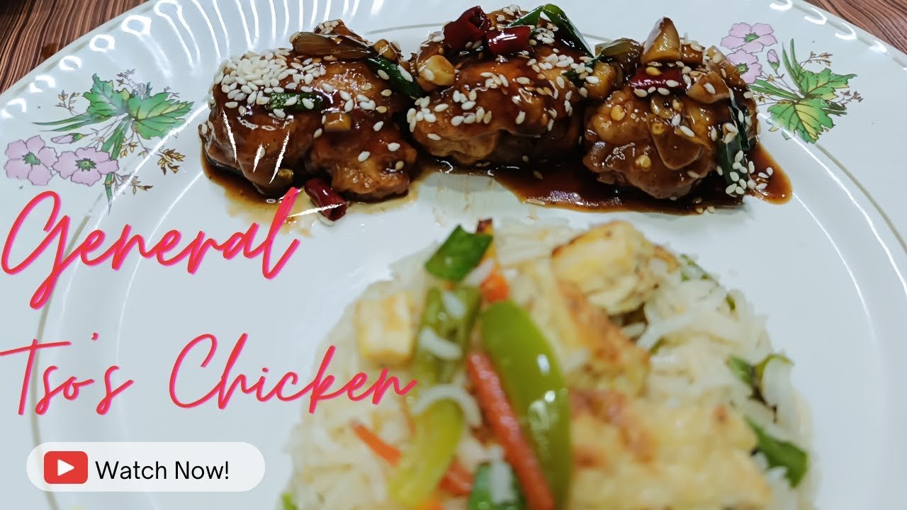 Chinese Food General Tsoʼs Chicken