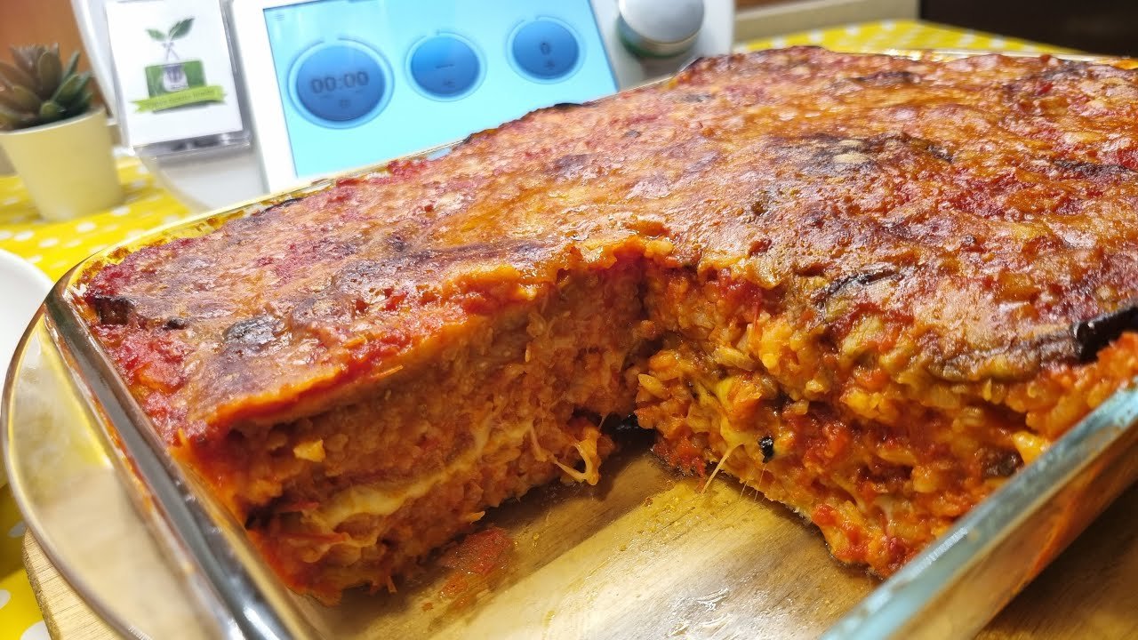 Italian Food Melanzane alla Parmigiana