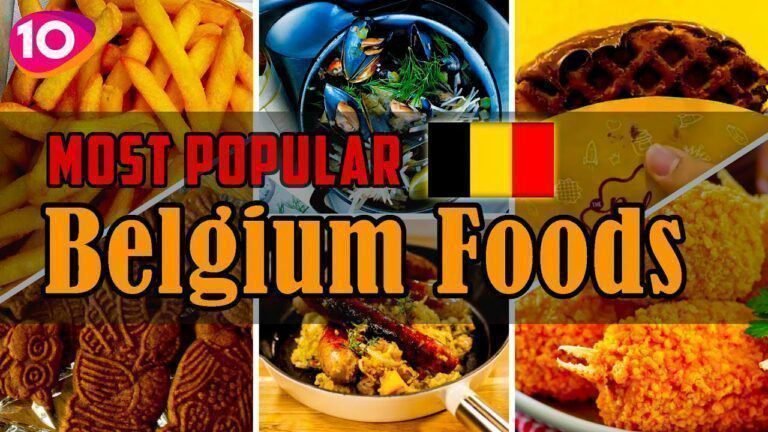 Top 10 Favorite Traditional Belgium Foods || Belgium Street Foods || Traditional Belgium C...