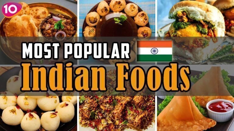 Top 10 Most Popular Indian Dishes || Traditional Indian Cuisine || Indian Street Foods || ...
