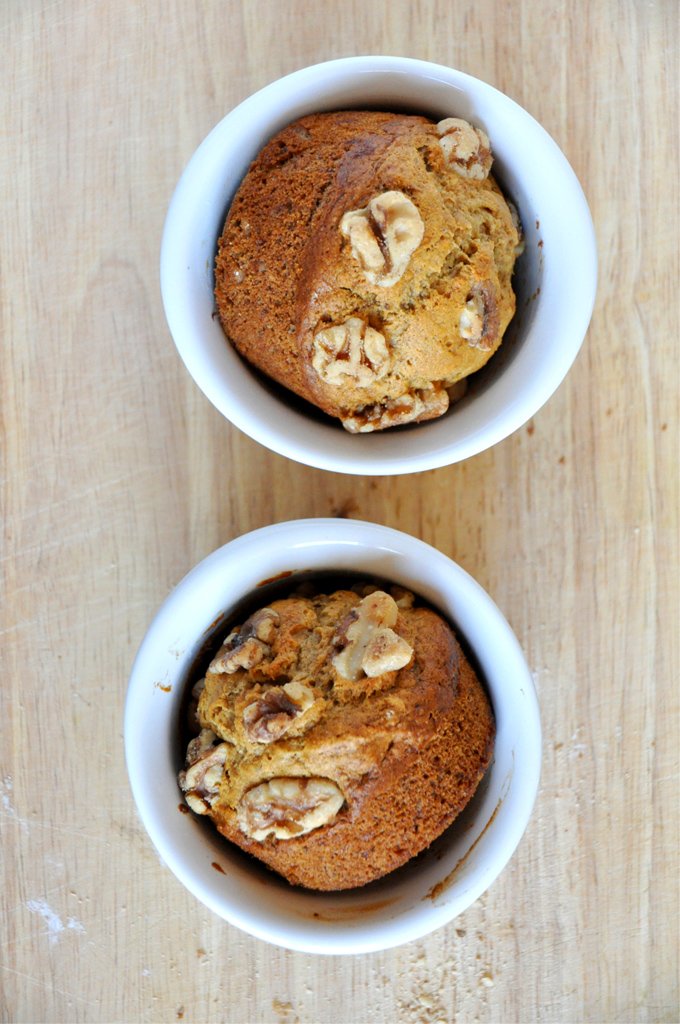 Vegan Banana Nut Muffins for 2
