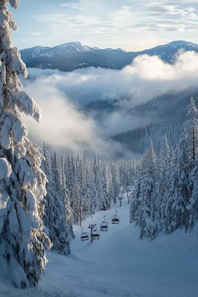 Winter Wonderland in Whistler, Canada