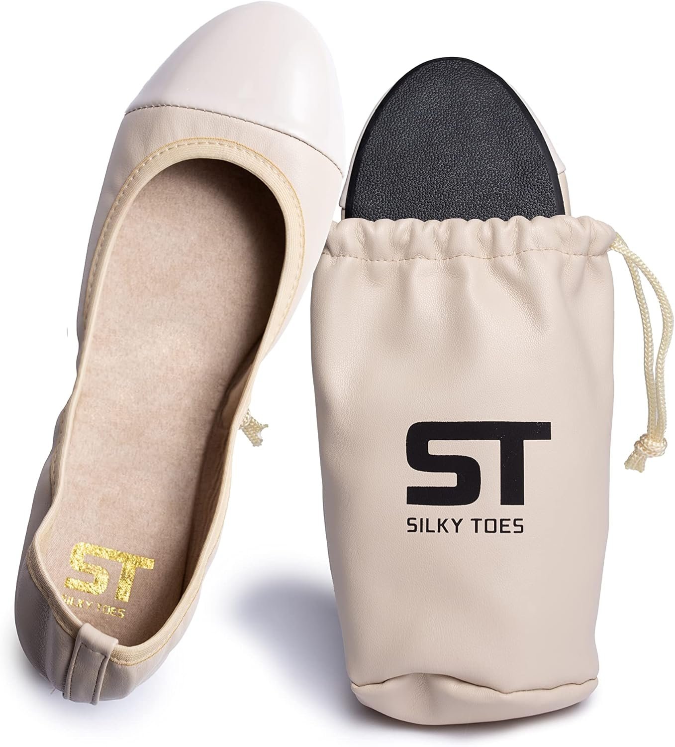 Packable travel flats