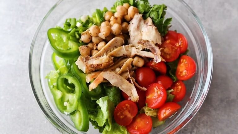 Mediterranean food: Chickpea Salad