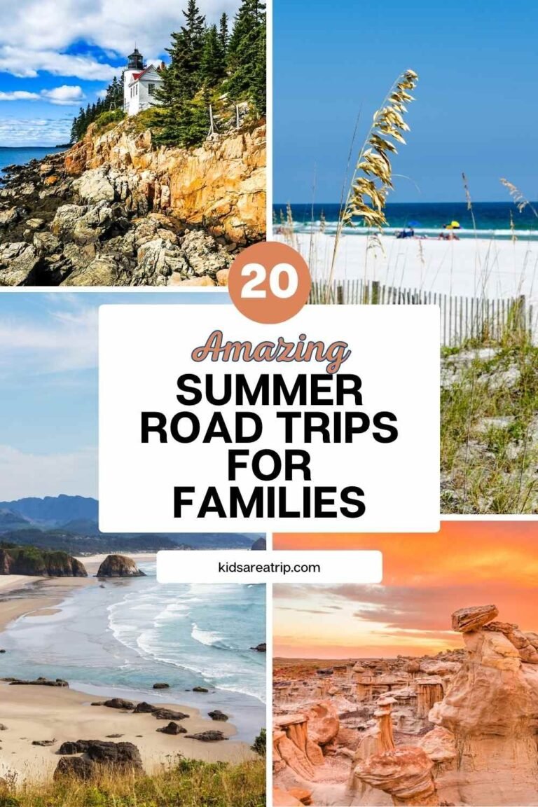 20 Amazing Summer Road Trip Ideas Families will Love -