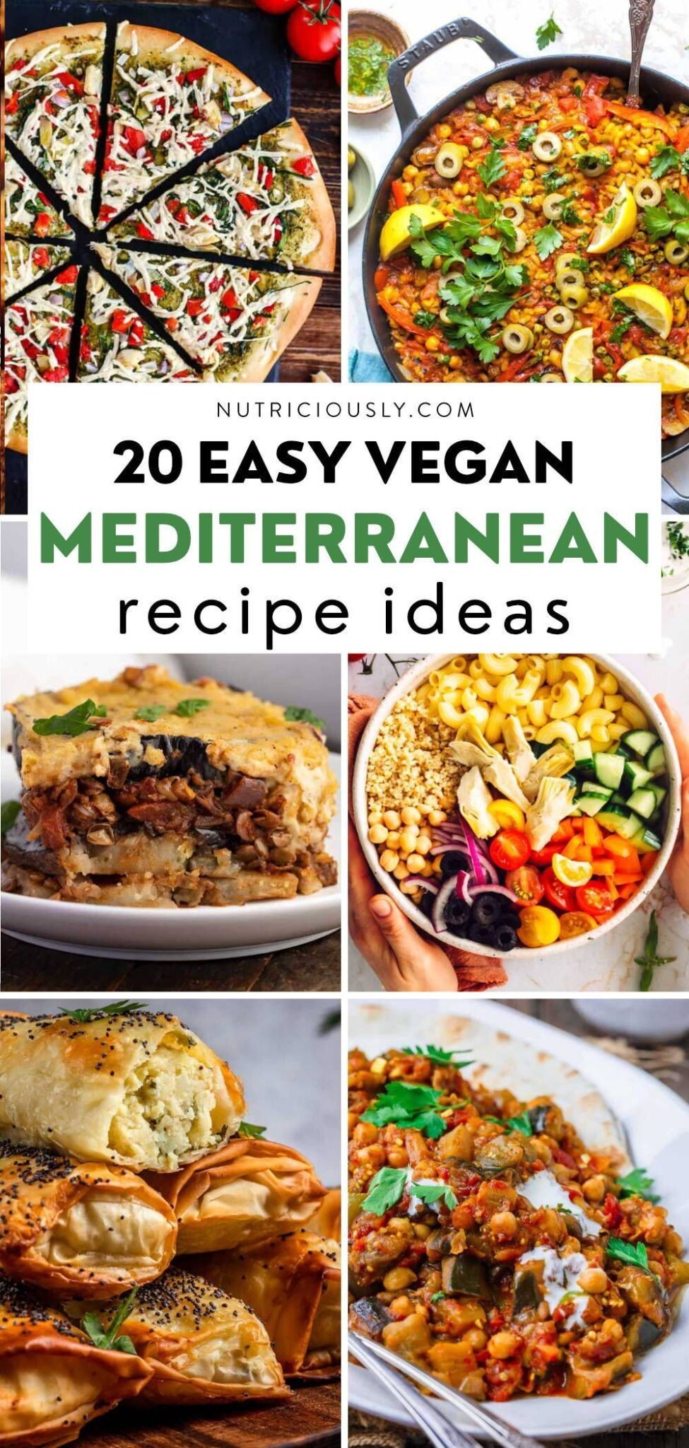 25 Healthy Vegan Mediterranean Recipes – Nutriciously