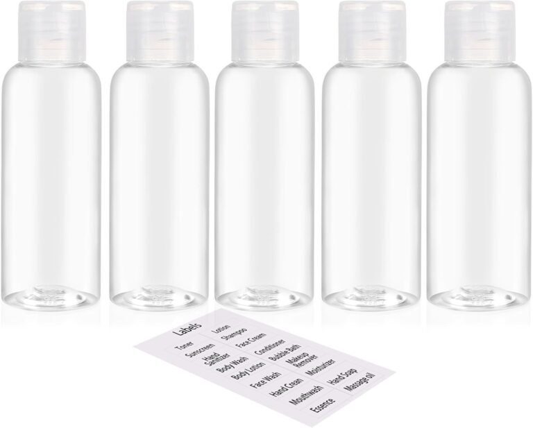 Travel-sized toiletries for cruises