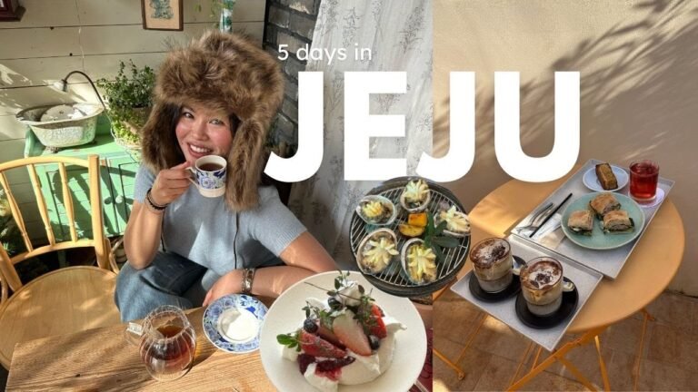 Food and travel in Jeju Island