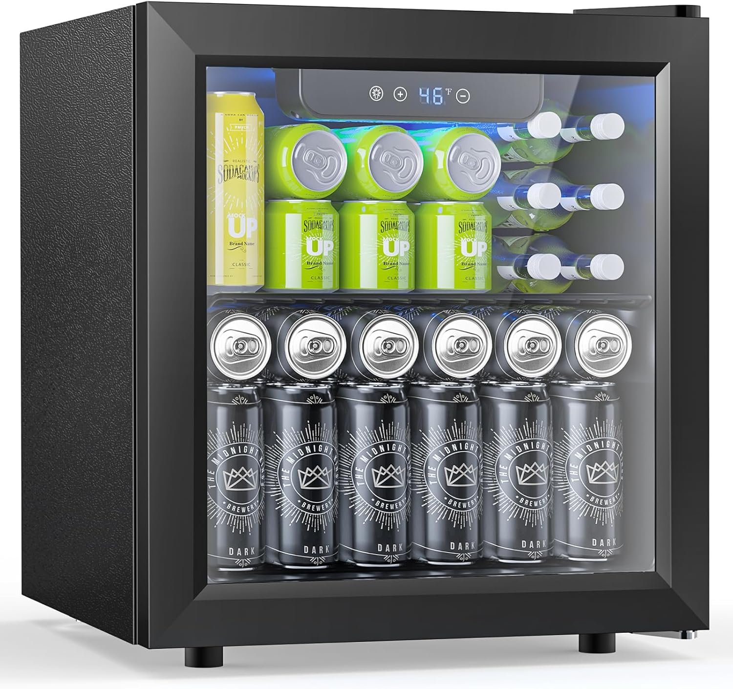 Beverage cooler for hotel rooms
