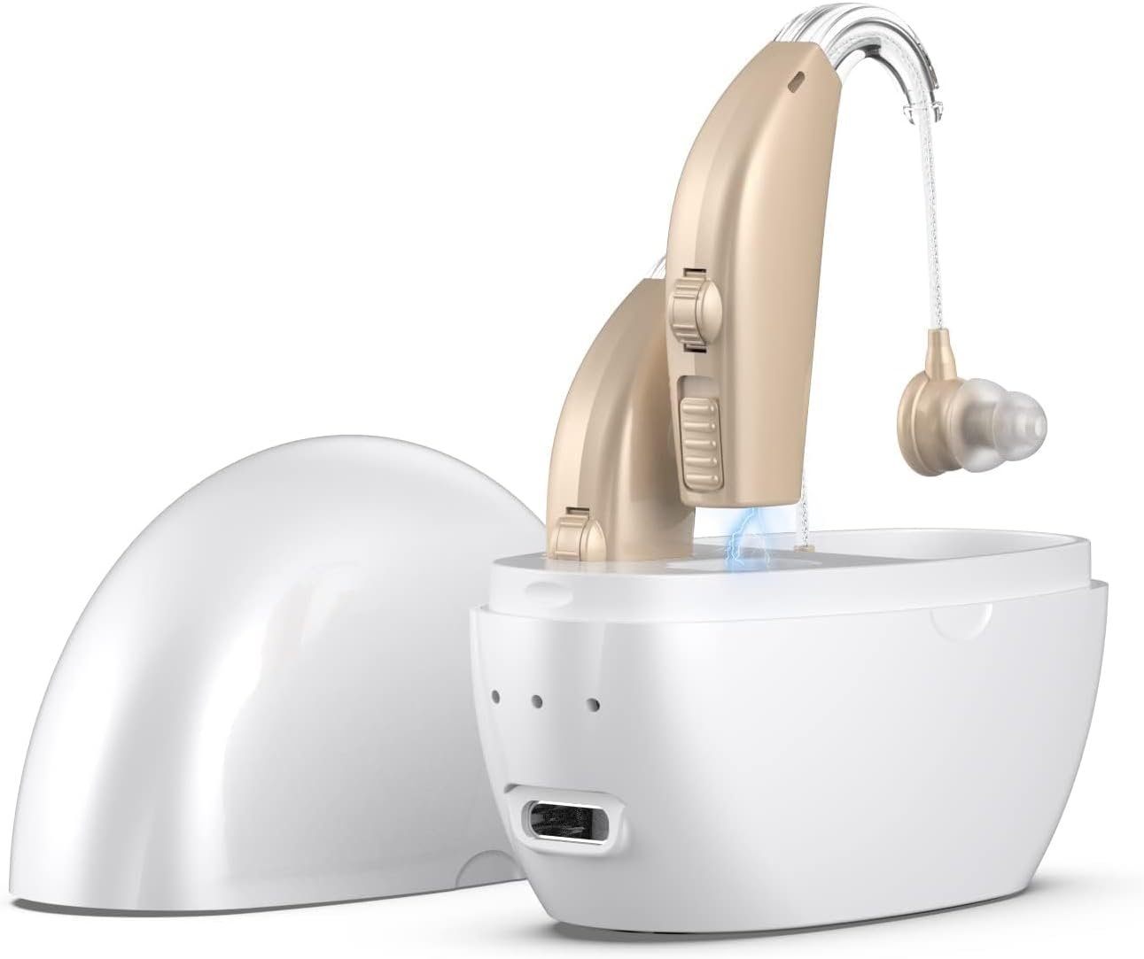 OTC Hearing Aids Rechargeable, Hearing Aids for Seniors Seve...