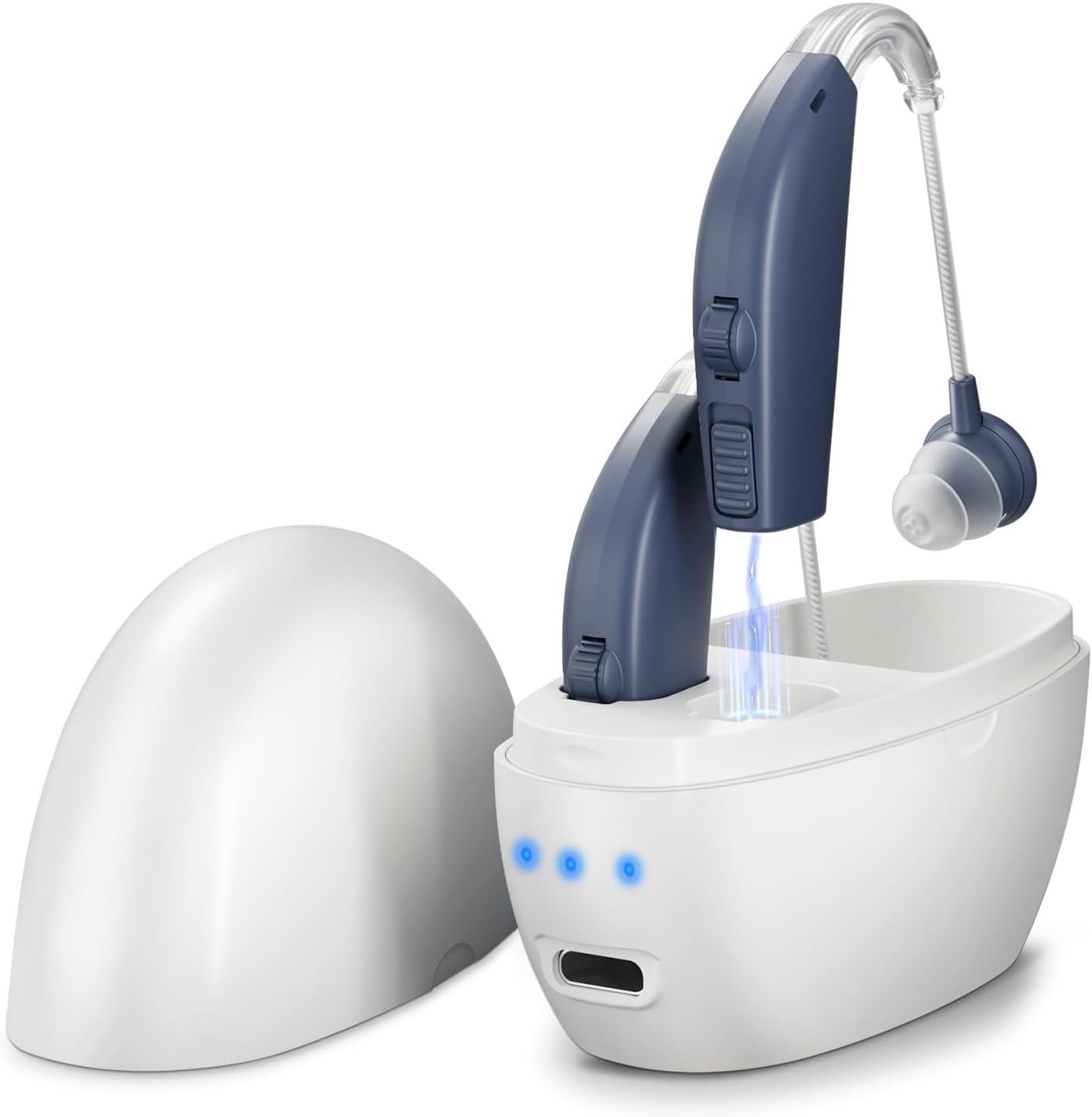 Hearing Aids Rechargeable (Pair), Hearing Amplifier for Seni...