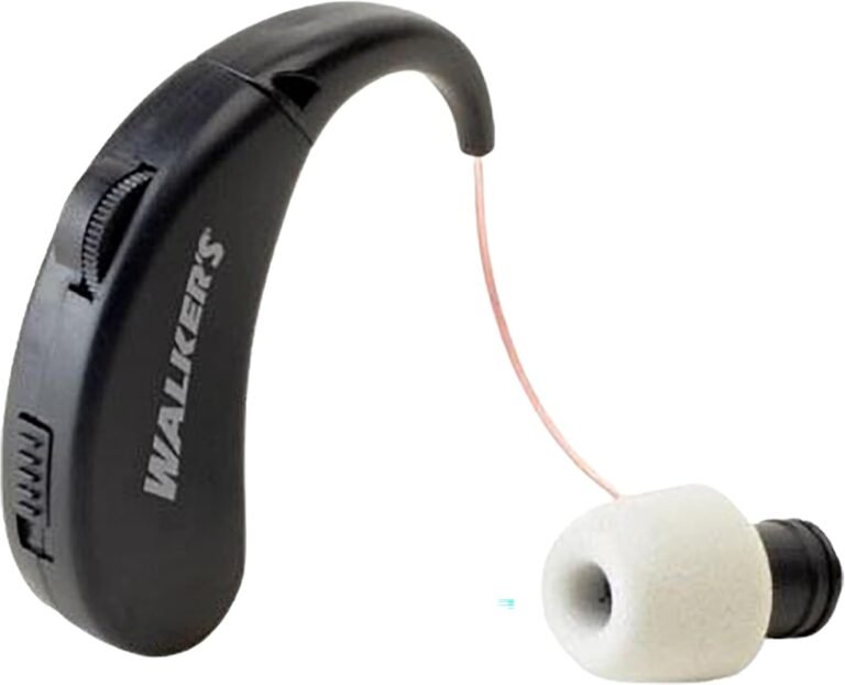 Walker's Ultra Ear BTE Rechargeable Compact Adjustable 22dB ...