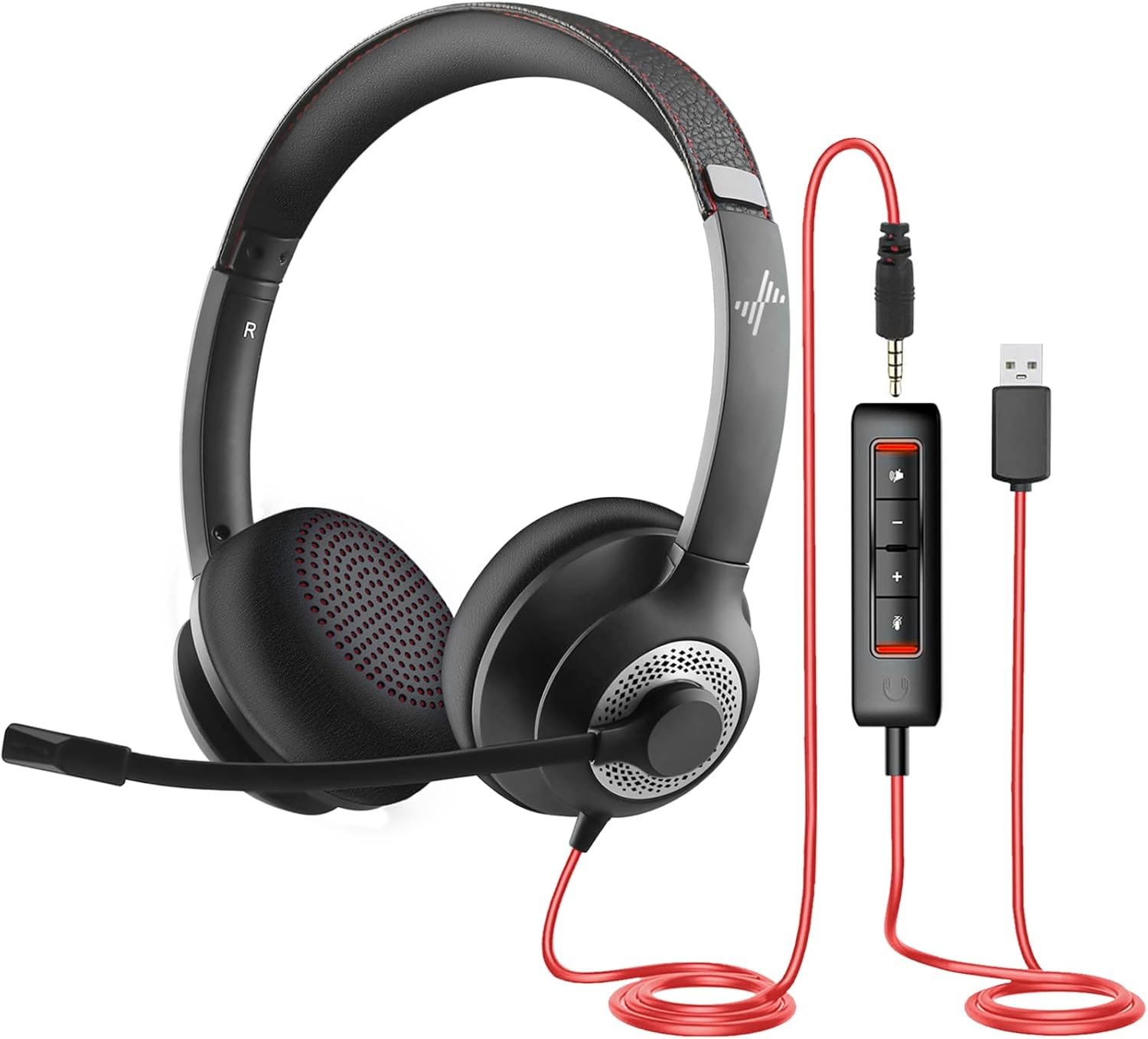 noise-canceling headphones with microphone