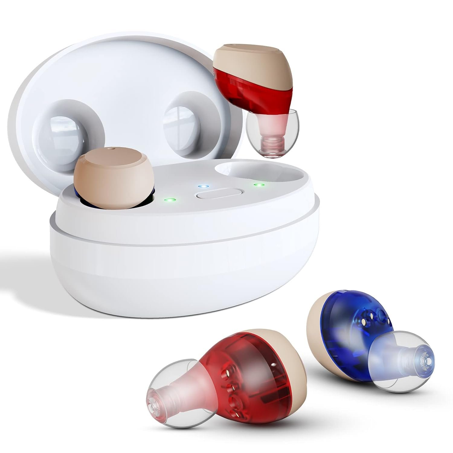 iBstone K2 Rechargeable Hearing Aids for Seniors Adults, Dig...
