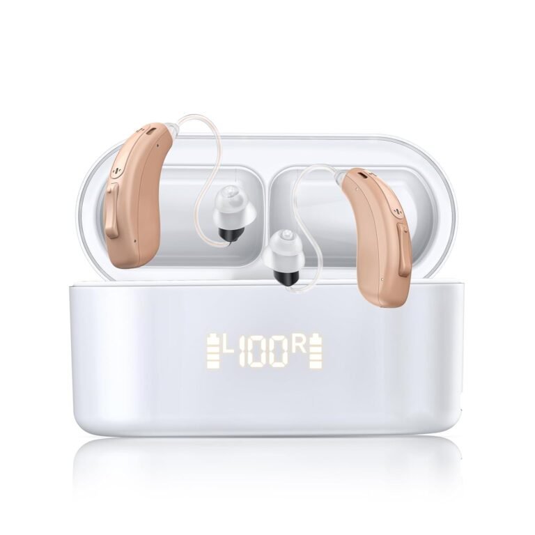 Hearing Aids, RIC Rechargeable Hearing Aids for Seniors Adul...