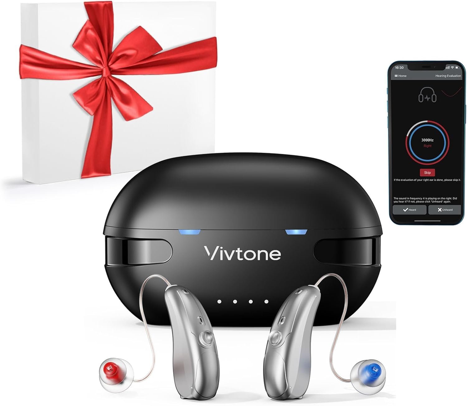 Xpure Bluetooth Hearing Aids with Phone Call & Music Functio...