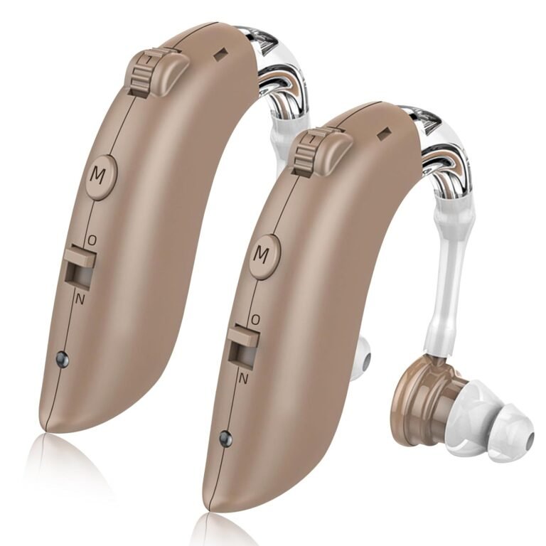 Hearing Aids for Seniors 2 Pcs Rechargeable Hearing Amplif...