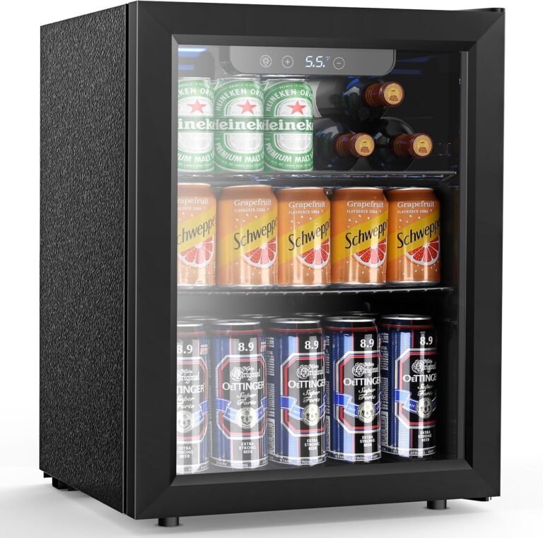 Beverage cooler for hotel rooms