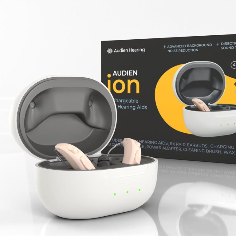 Audien ION Wireless Rechargeable OTC Hearing Aid, Premium Co...