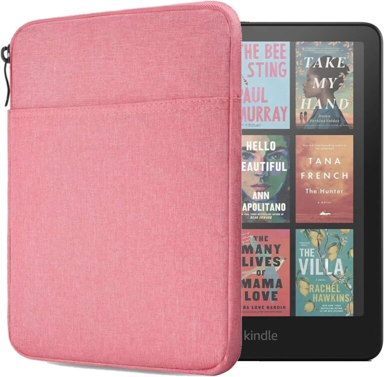 Kindle reading sleeve
