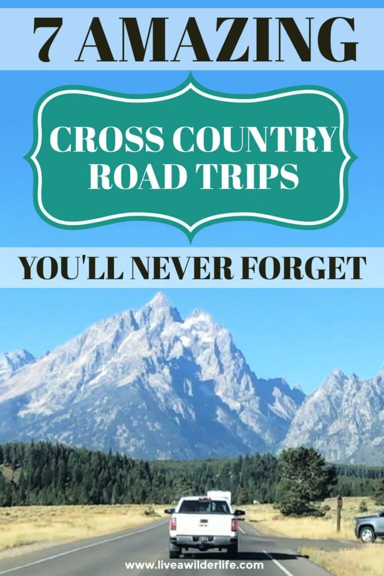 8 PHENOMENAL Cross Country Road Trip Routes + How To Plan Your USA Road Trip - Live A Wilder Life