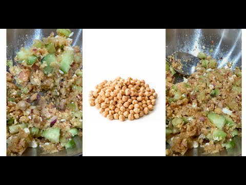 Mediterranean food: Chickpea Salad